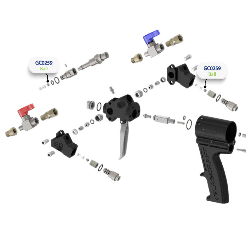 Ball for Graco Probler P2 Spray Gun (GC0259)