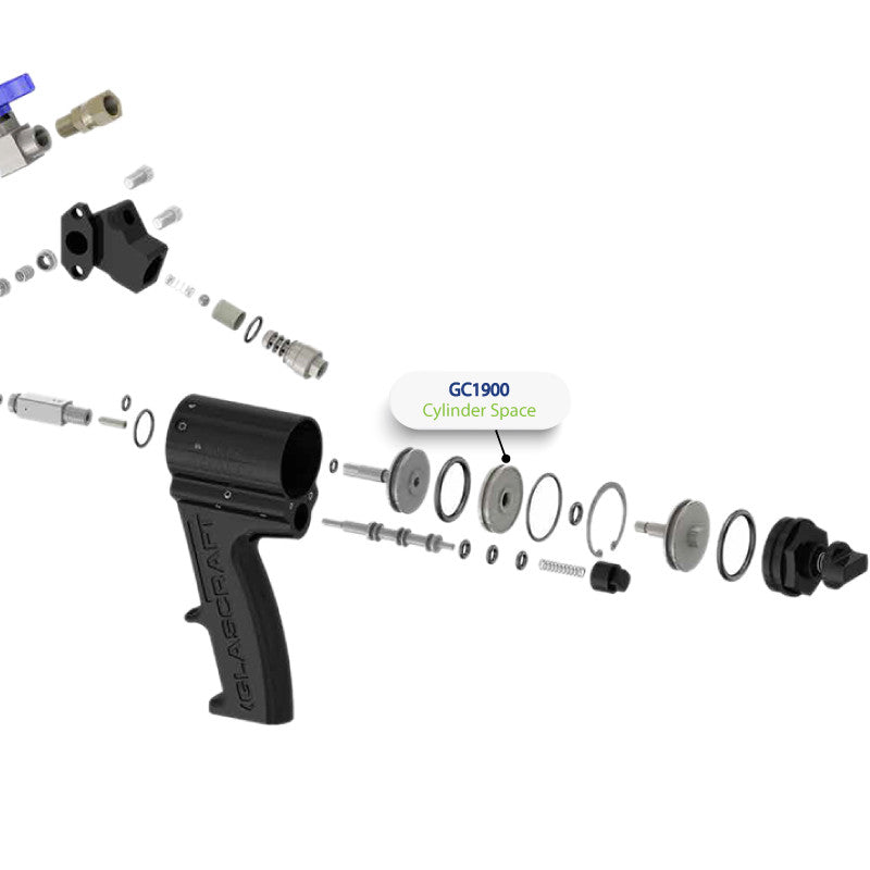 Cylinder Space for Graco Probler P2 Spray Gun (GC1900)