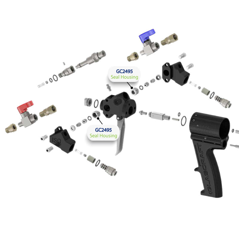 Seal Housing for Graco Probler P2 Spray Gun (GC2495)