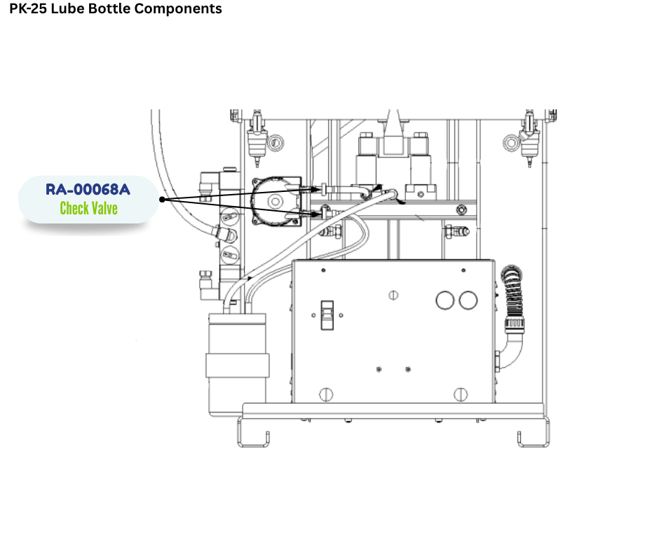 PMCCHECK VALVE(RA00068A) (RA-00068A)