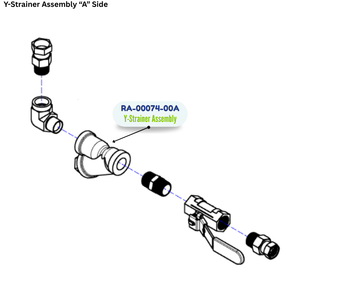 PMC Y STRAINER ASSY (RA0007400A) (RA-00074-00A)