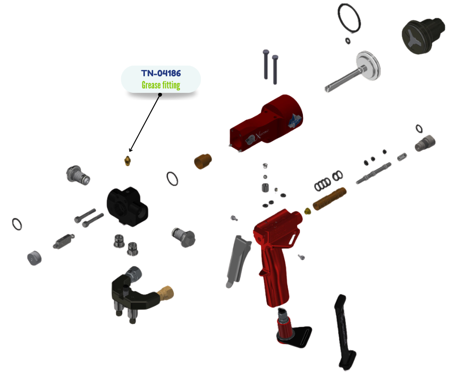 PMC GREASE FITTING, 1/428 (TN04186) (TN-04186)