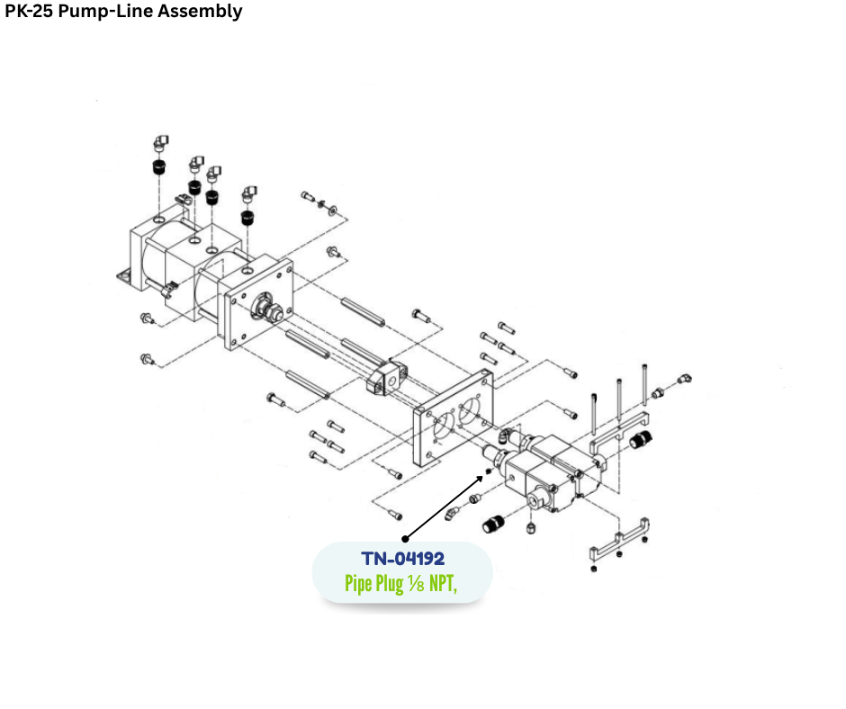 PIPE PLUG, 1/8 NPT, STL (TN04192) (TN-04192)