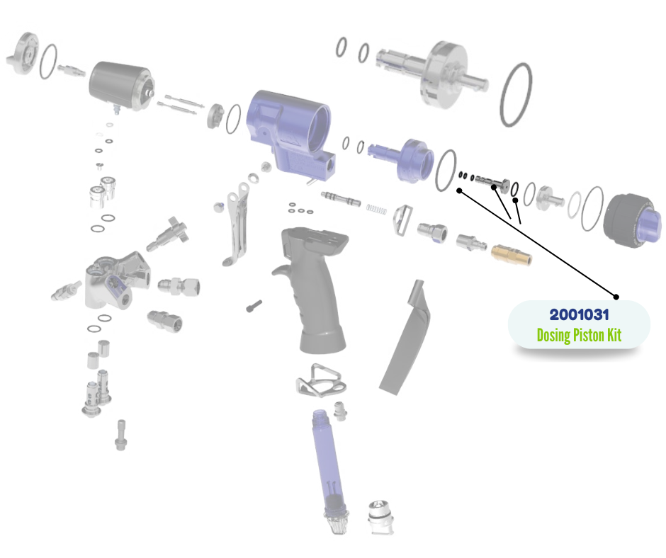 FUSION FX DOSING PISTON KIT (2001031)