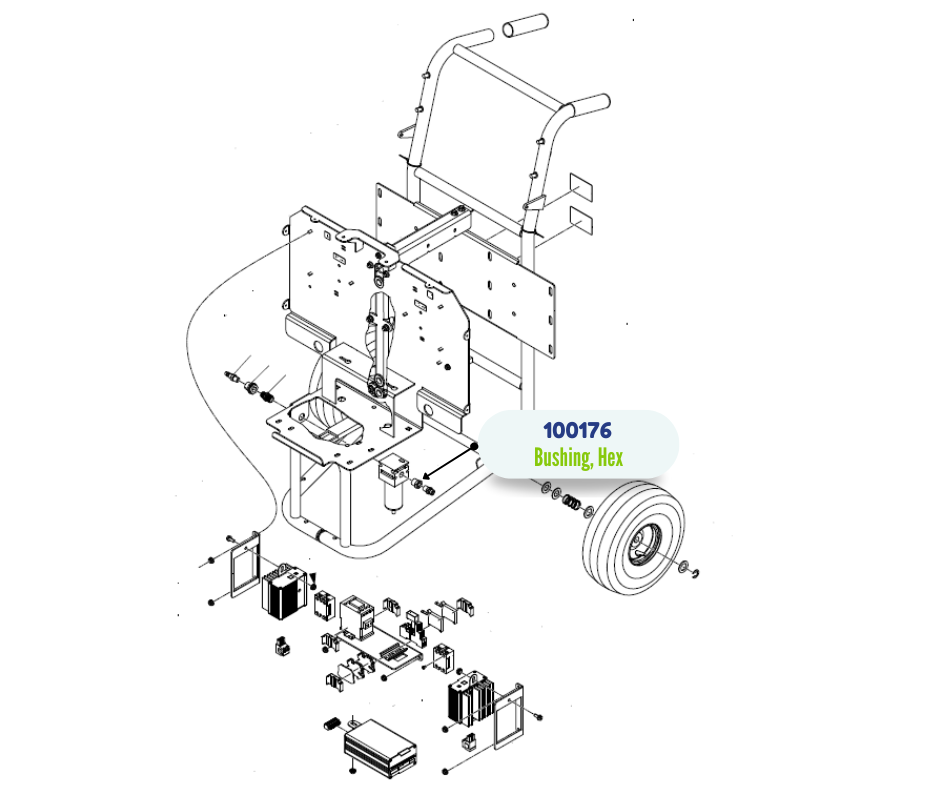 HEX BUSHING (100176)