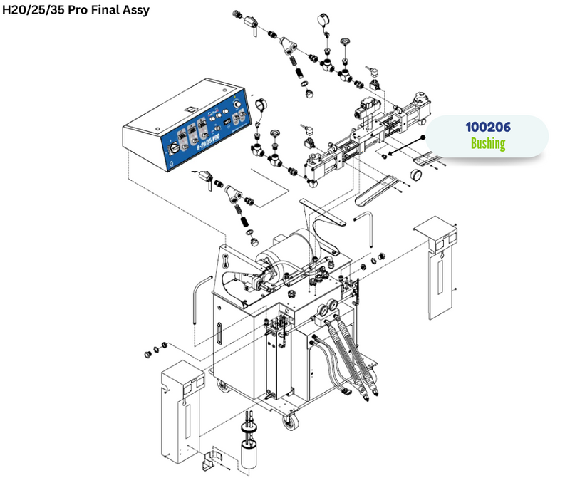 GRACO PIPE BUSHING (100206)