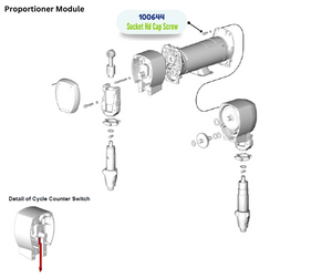 E20/EXP1 SCH CAP SCREW (100644)