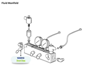 GRACO STREET ELBOW FITTING (100840)