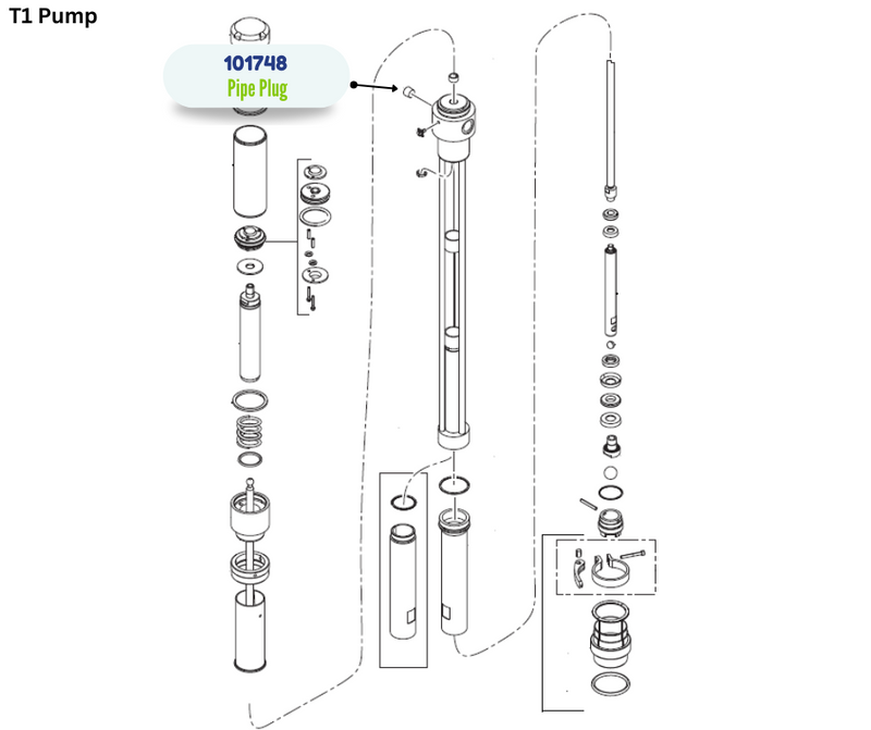 GRACO SS PIPE PLUG (101748)