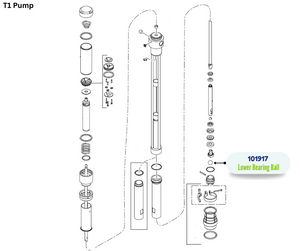 GRACO BALL BEARING 7/8 (101917)