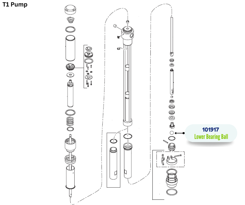 GRACO BALL BEARING 7/8 (101917)