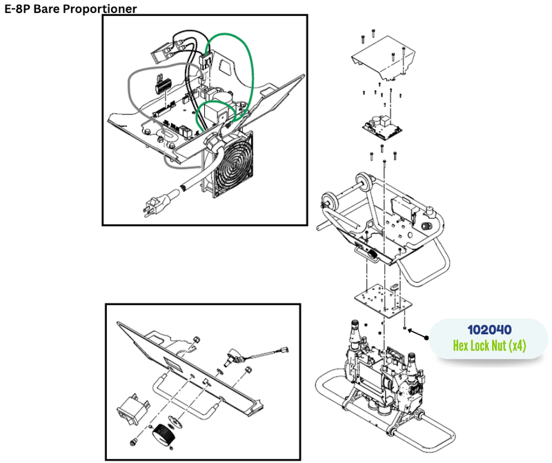 GRACO LOCK NUT (102040)