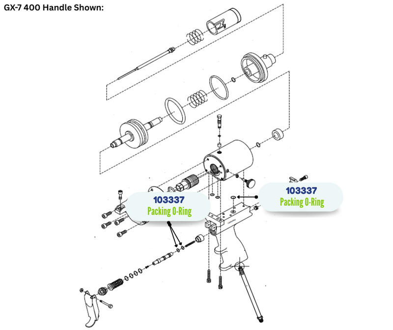GRACO GX7 ORING PACKING (103337)