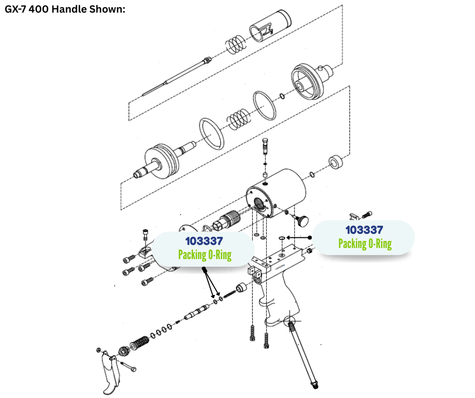 GRACO GX7 ORING PACKING (103337)