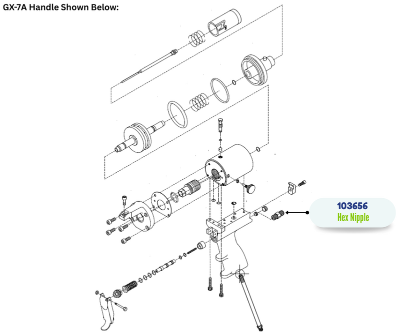 HEX PIPE FITTING (103656)