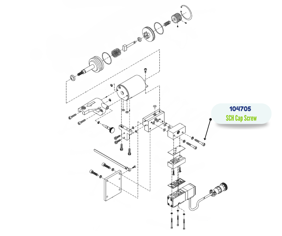 GRACO SCH CAP SCREW (104705)