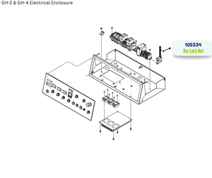 GRACO HEX LOCK NUT (105334)