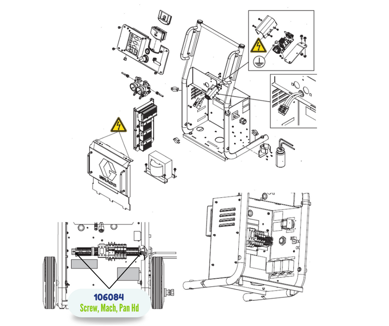 PNH MACH SCREW (106084)