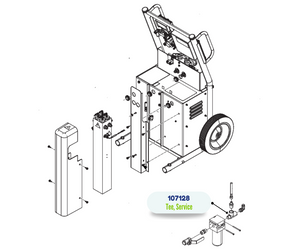 SERVICE TEE FITTING (107128)