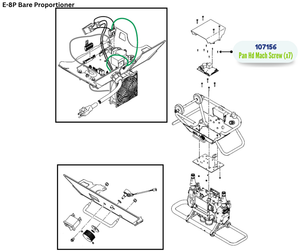 GRACO PAN HD MACH SCREW (107156)