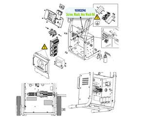 GRACO HEX WASHER HD MACH SCREW (108296)