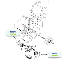 GRACO HEX WASHER HD MACH SCREW (108296)