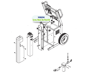 GRACO HEX WASHER HD MACH SCREW (108296)