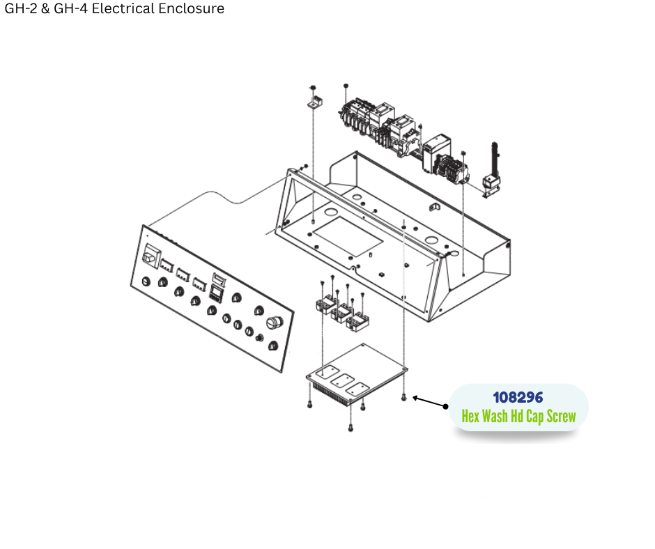 GRACO HEX WASHER HD MACH SCREW (108296)