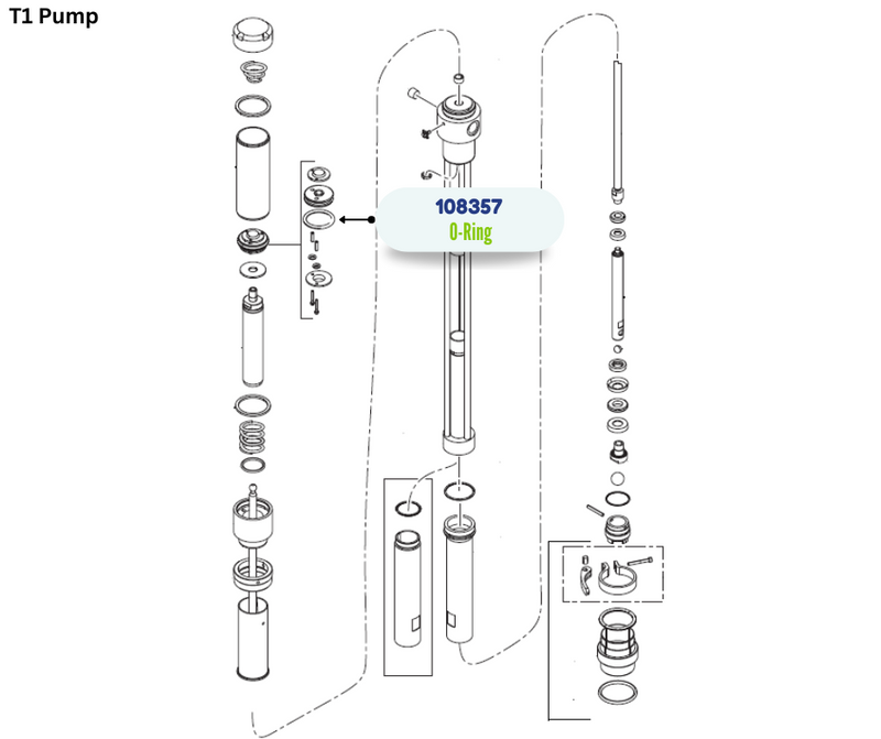 GRACO ORING PACKING;T1(108357)