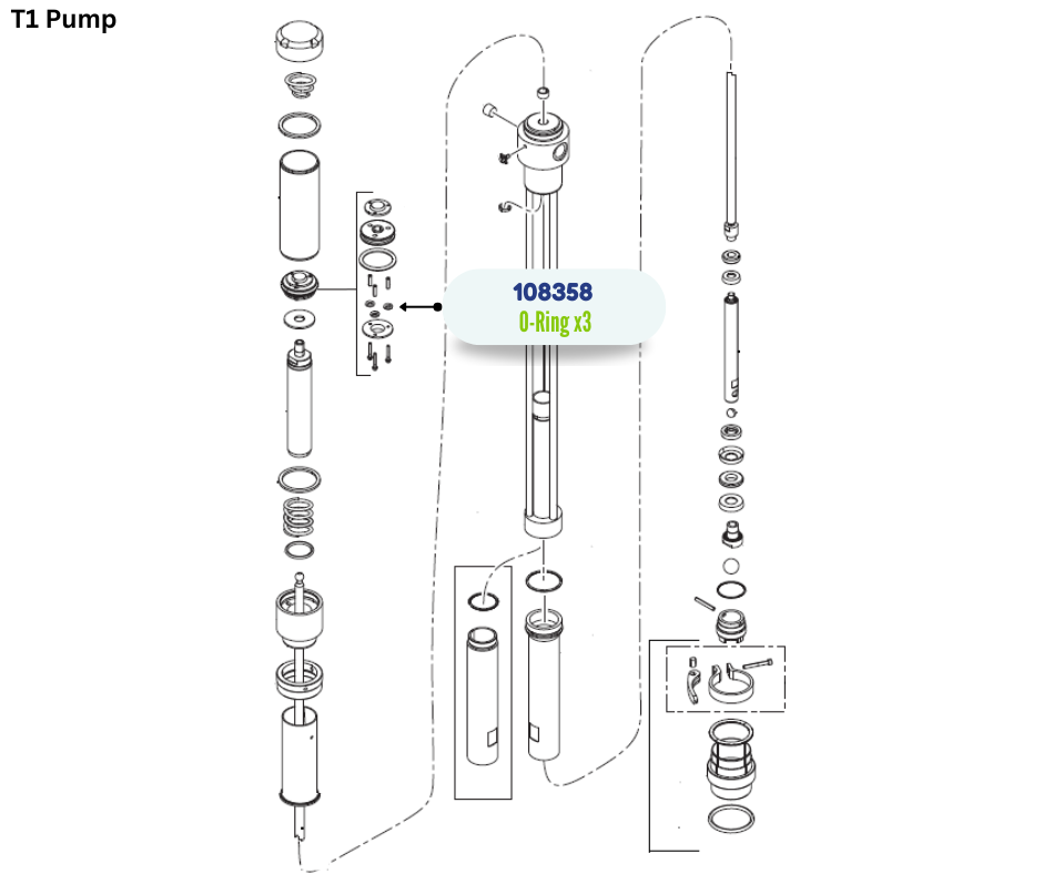 GRACO ORING PACKING;T1(108358)