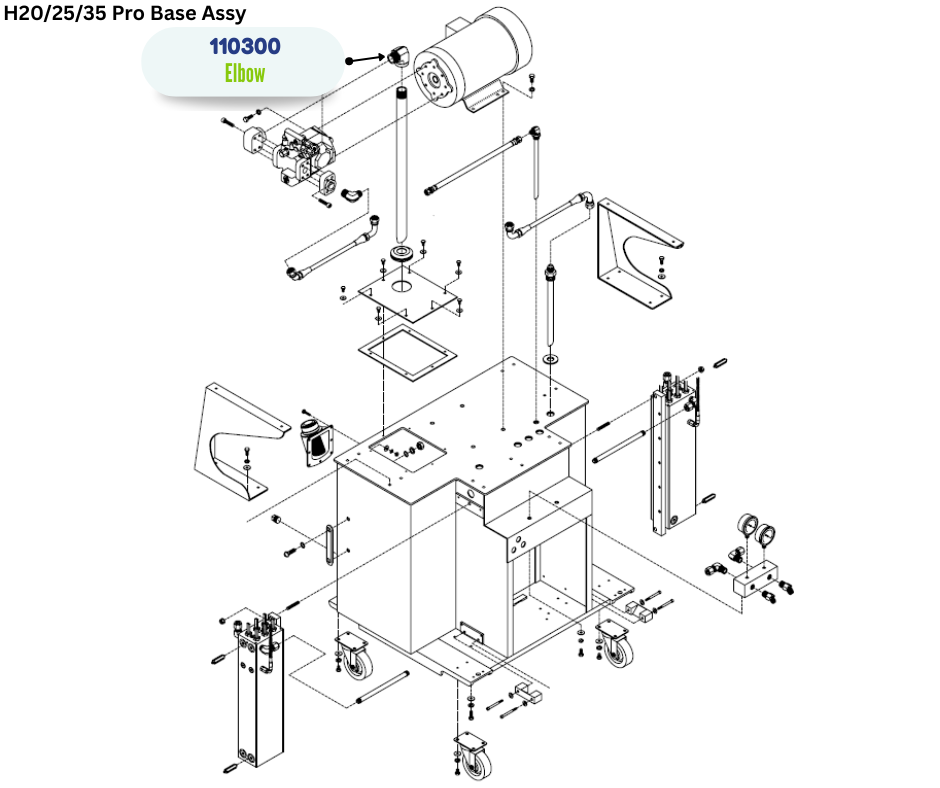 GRACO ELBOW STREET FITTING (110300)