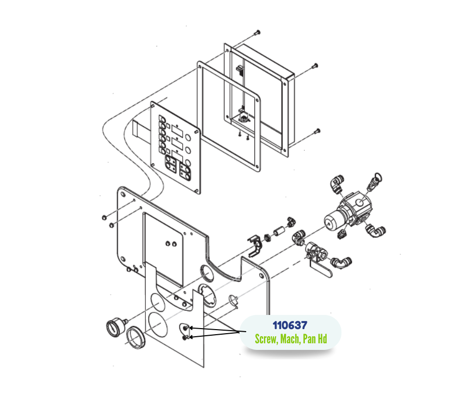 GRACO PNHD MACH SCREW (110637)
