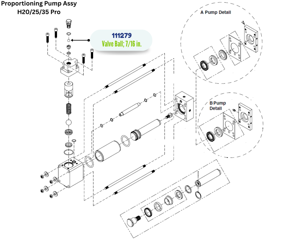 GRACO METALLIC BALL (SST) (111279)