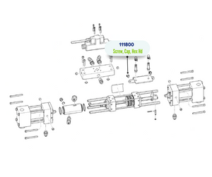 GRACO HEX HD CAP SCREW (111800)