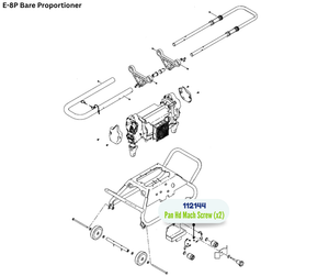 GRACO PAN HD MACH SCREW (112144)