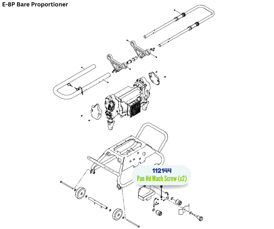 GRACO PAN HD MACH SCREW (112144)