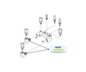 GRACO STREET ELBOW FITTING (112307)