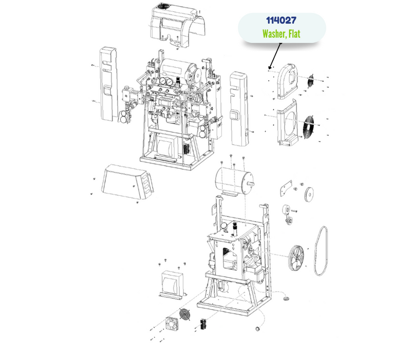 R2 FLAT WASHER (114027)