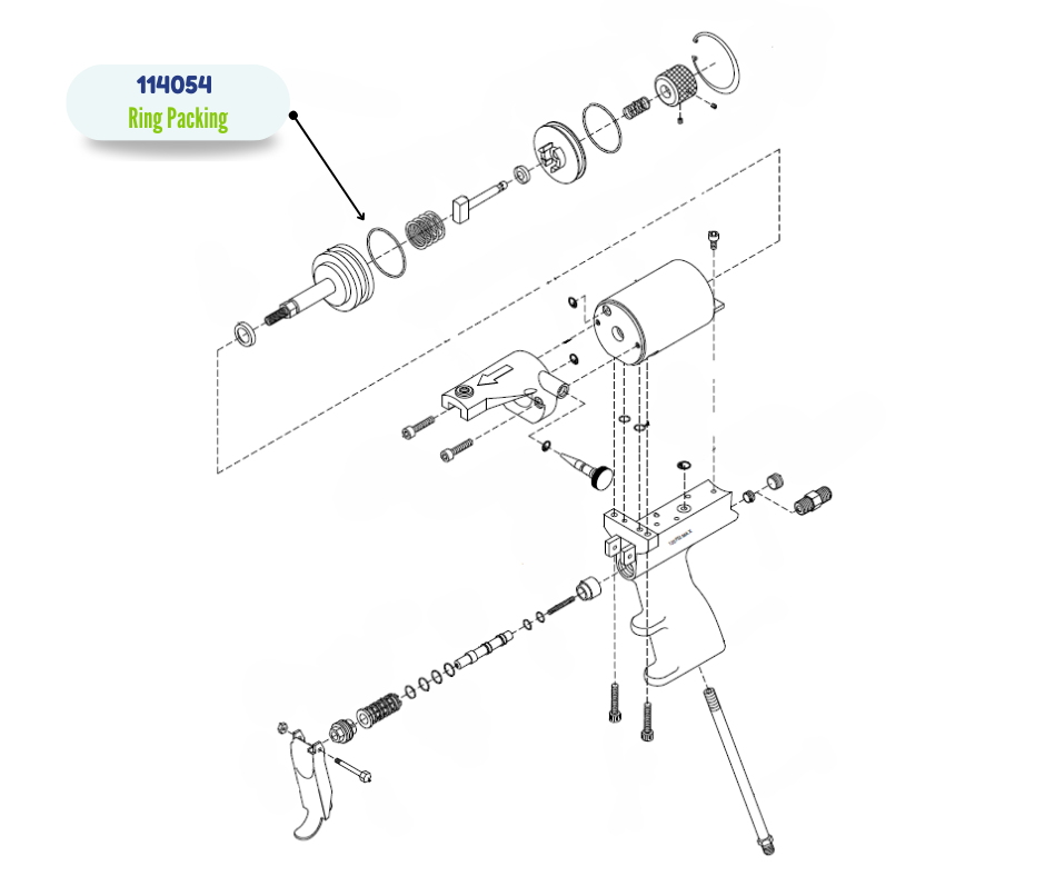 GRACO O-RING PACKING (114054)