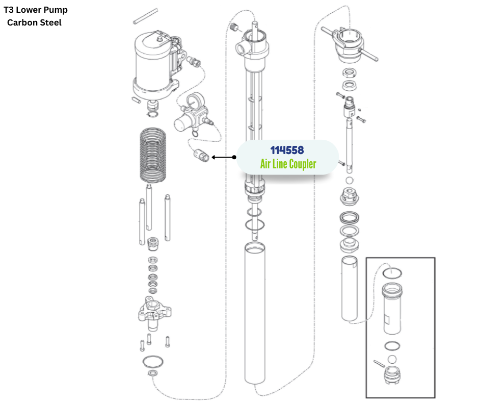 GRACO AIR LINE COUPLER(114558)