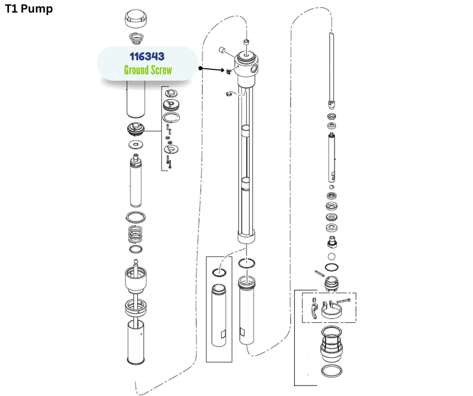 GRACO GROUND SCREW (116343)