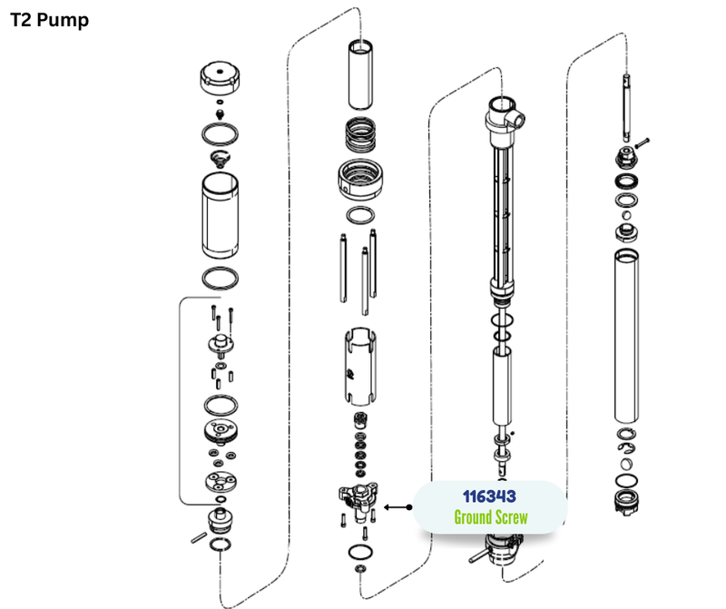 GRACO GROUND SCREW (116343)