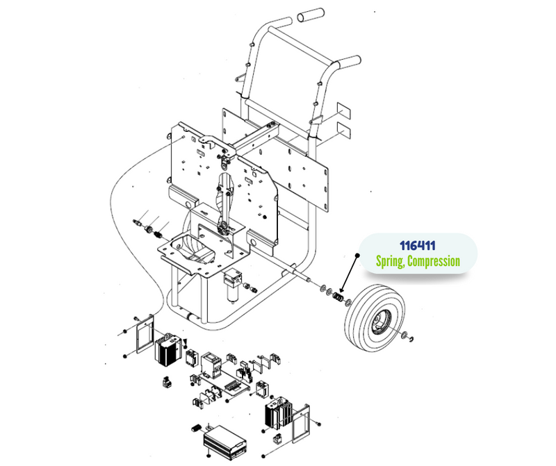 E10HP COMPRESSION SPRING (116411)