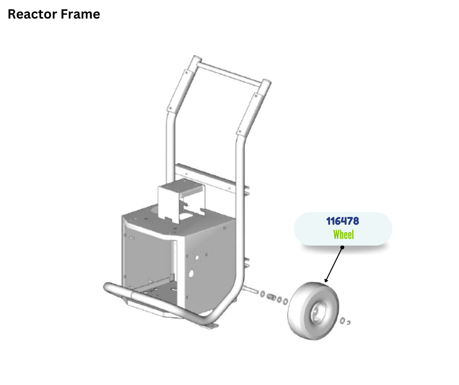 PNEUMATIC WHEEL (116478)