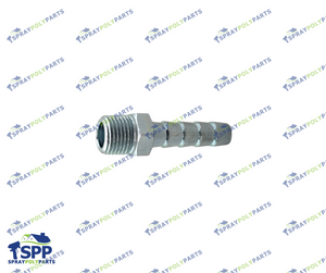 PLATED BARBED FITTING (116746)