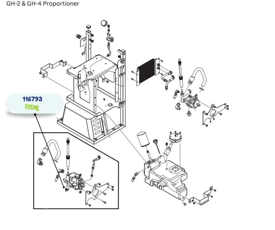 HYD ELBOW FITTING (116793)
