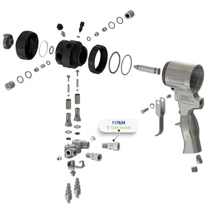 SWIVEL,UNION, NO #6 JIC (117634)