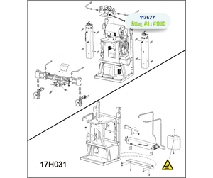 GRACO REDUCER #6 X #10 (JIC) FITTING (117677)