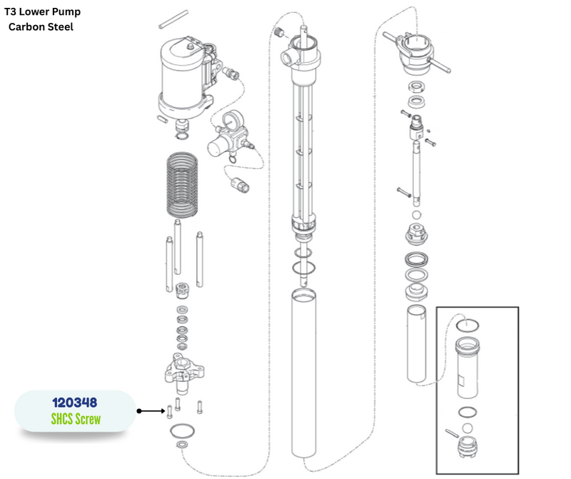 GRACO SCREW CAP (120348)