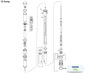 GRACO VITON ORING PACKING (120998)